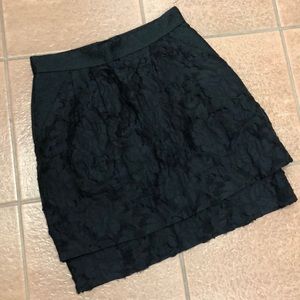 H&M’s black midi skirt